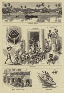 Rond de wereld zeilen in de Ceylon, XIV, Calcutta